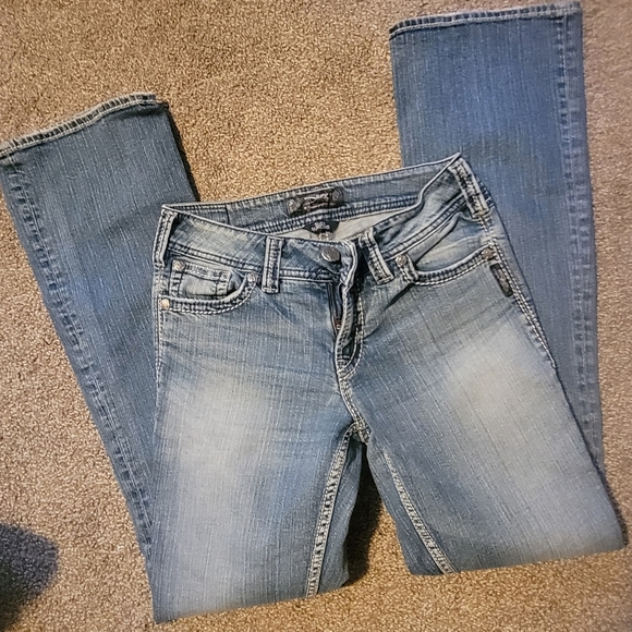 Women's Silver Jeans 34L - Picture 1 of 3